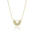 18k gold blue sapphire, white diamond, black diamond<br>textural sunburst pendant necklace <span class='visuallyhidden'>Contact the Beverly Hills store at 323-404-2959 or through this website for shopping assistance.</span>